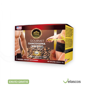 Gourmet Ganoderma (REISHI) 4 in 1 Coffee – 15 sobres
