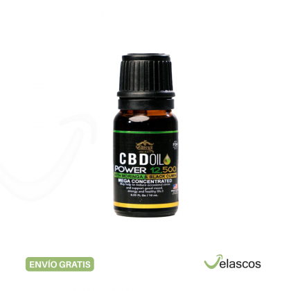 CBD Oil Power 12,500 con Moringa y Comino Negro
