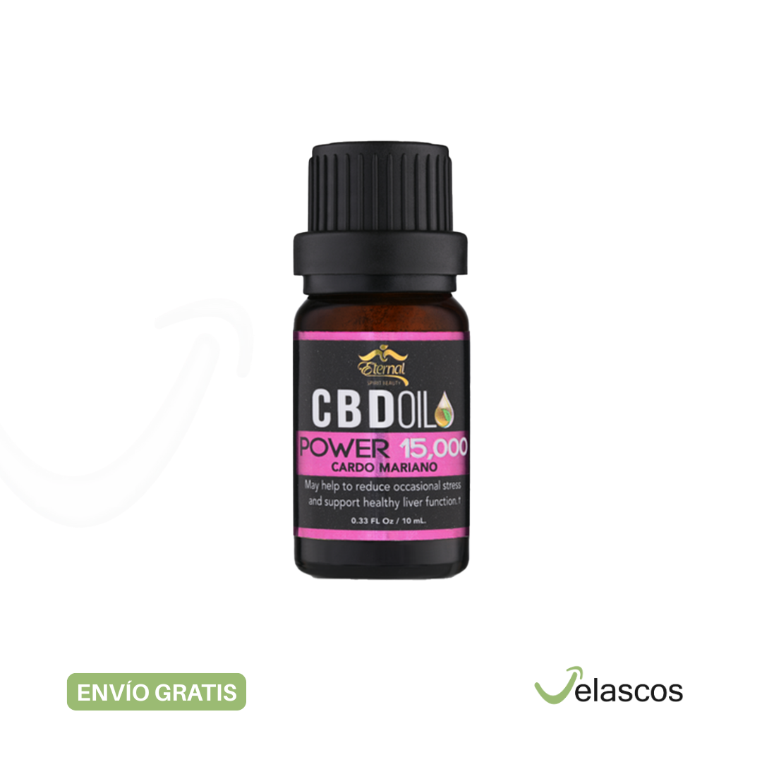 CBD Oil Power 15,000 con Cardo Mariano