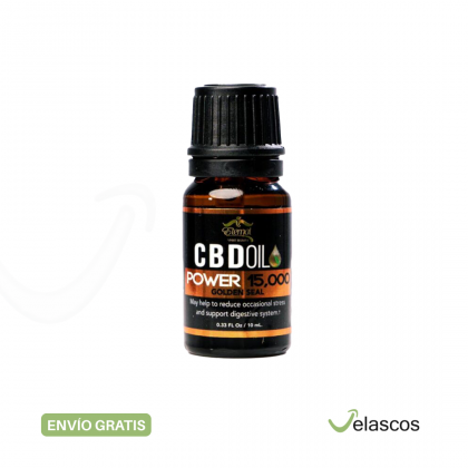 CBD Oil Power 15,000 con Golden Seal