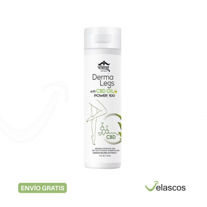 Derma Legs con CBD Oil Power 100 y Ginkgo Biloba