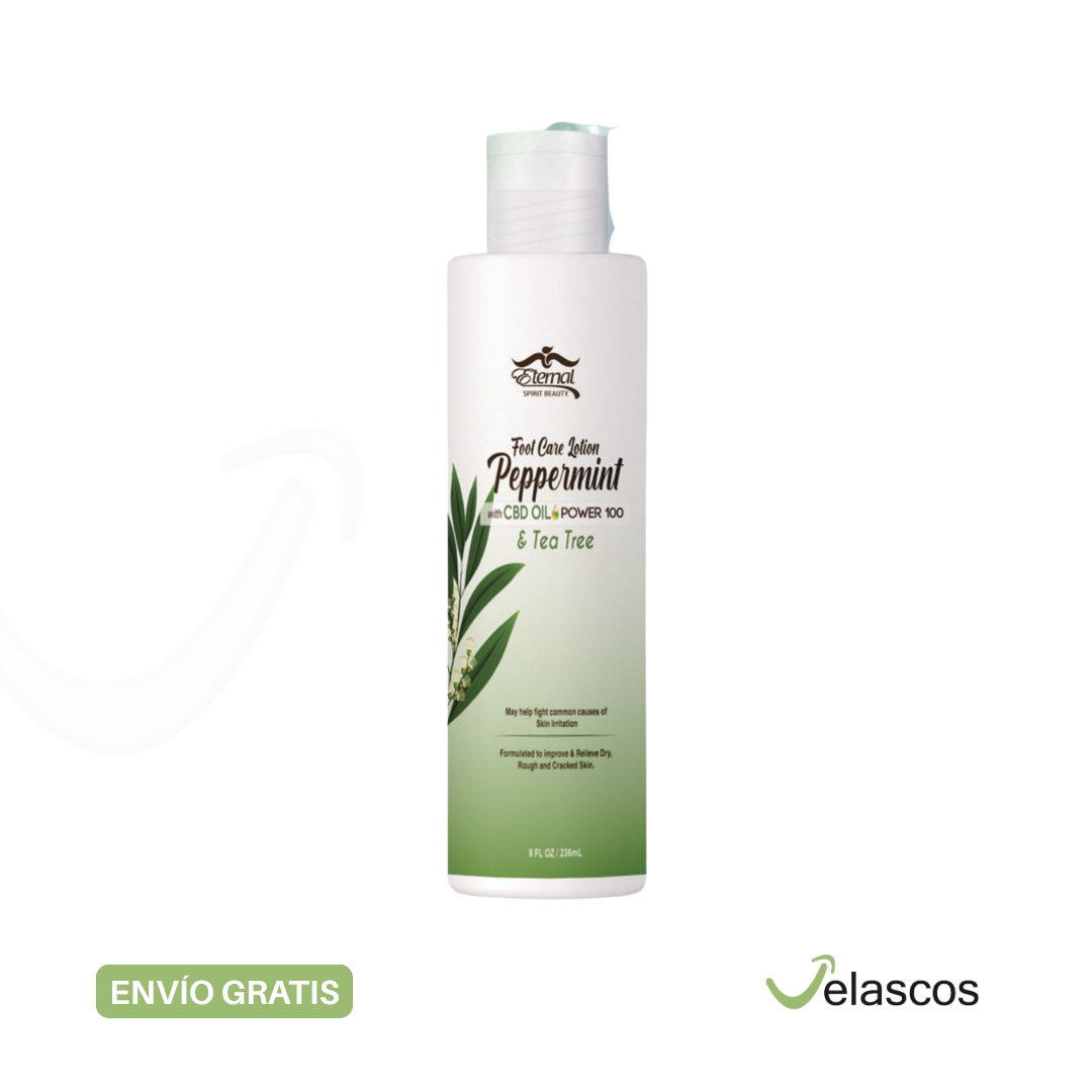 Foot Care Lotion Peppermint with CBD Oil & Lavender