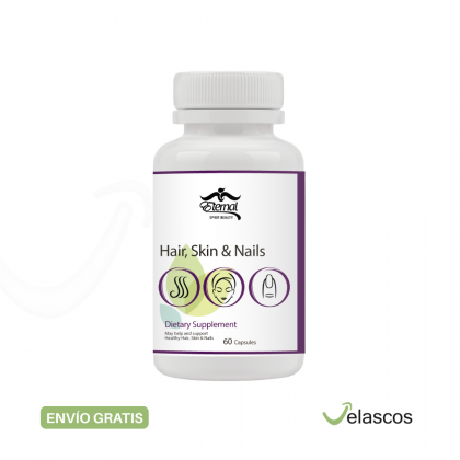 Suplemento para el cabello, piel y uñas - 60 Cápsulas